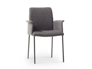 JARO 200 - Upholstered fabric chair with armrests _ Christine Kröncke Interior Design